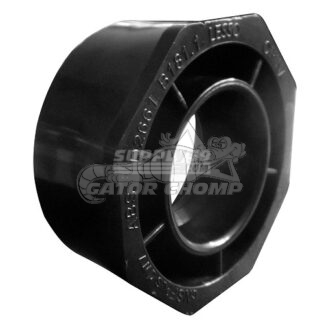 2" x 1-1/2" Spigot x Hub ABS DWV Flush Bushing