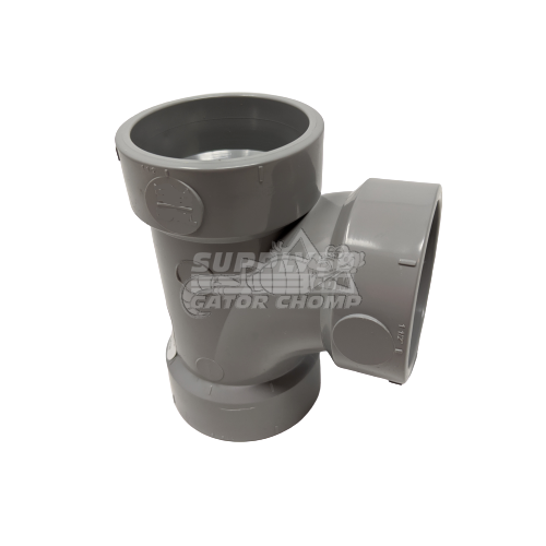 3'' Hub Low Rise PVC DWV Sanitary Tee