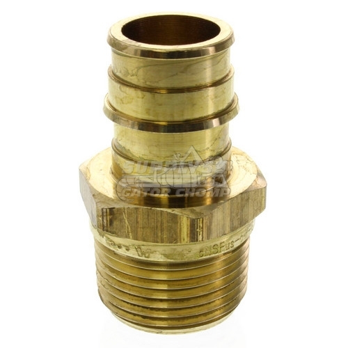 1/2″ PEX F1960 x 1/2″ Male Threaded Adapter (20/Bag) - Image 2