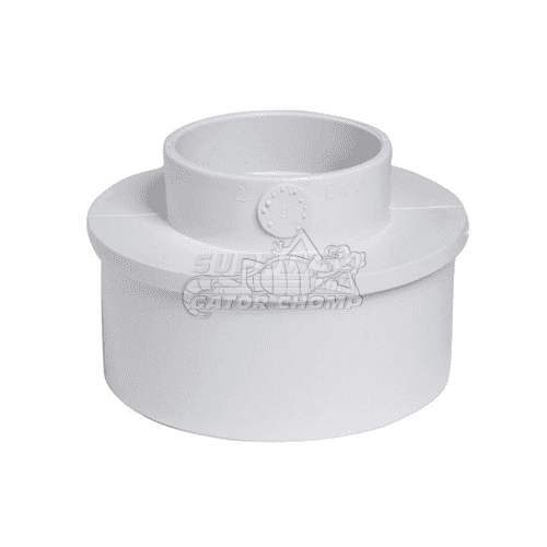 4″ Sewer Spigot x 2″ DWV Hub Bushing