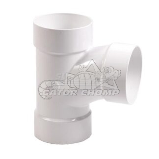 4″ Hub PVC Sewer Tee