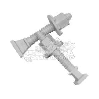 5/16" x 2-1/4" Plastic Closet Bolt