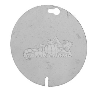 4" Round Blank Cover