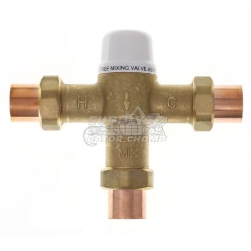 1/2" Union Sweat Thermostatic Mixing Valve
